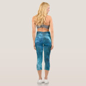 Leggings Capri Mousse mer (Verso)