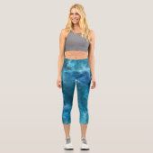 Leggings Capri Mousse mer (Recto)