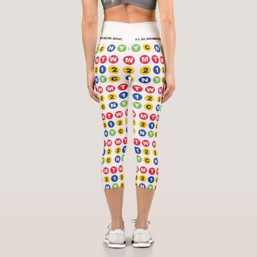 Leggings Capri MTW Logo (Verso)