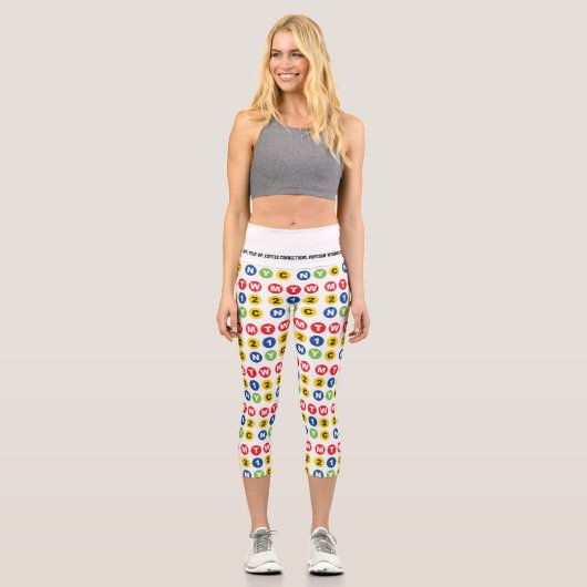 Leggings Capri MTW Logo (Recto)