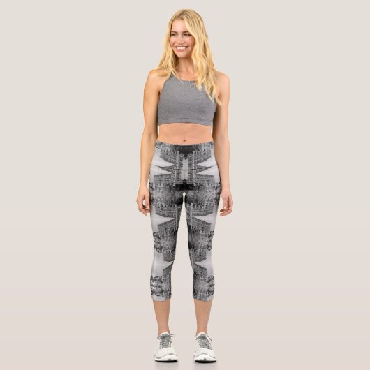 Leggings Capri Musée océanographique de Monaco vintage (Recto)