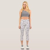Leggings Capri Music Notes (Recto)