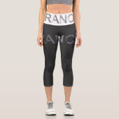 Leggings Capri Musique Électronique Trance (Recto)