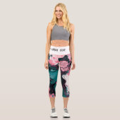 LEGGINGS CAPRI MUSSA FLORAL (Recto)