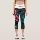 LEGGINGS CAPRI MUSSA FLORAL (Recto)