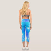 Leggings Capri Nage de la nage supérieure (Verso)