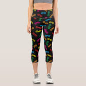 Leggings Capri Neon Classic Lunettes de soleil Motif (Recto)