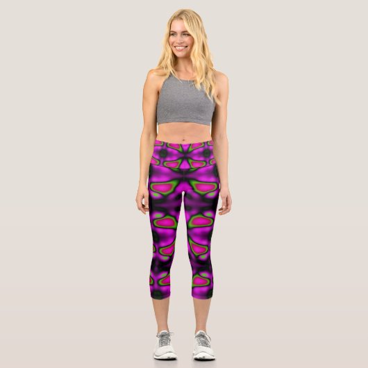Leggings Capri Neon Nights (Recto)