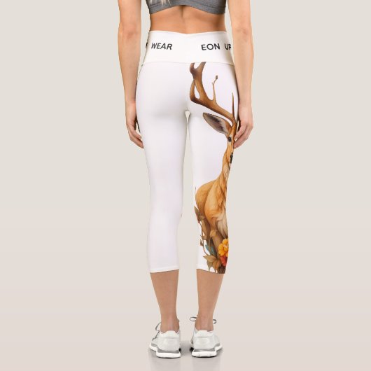 LEGGINGS CAPRI NEON ROSE (Verso)