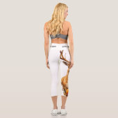 LEGGINGS CAPRI NEON ROSE (Verso)