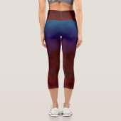 Leggings Capri Nocturne de la Flamme Creuse (Verso)