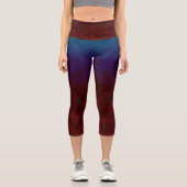 Leggings Capri Nocturne de la Flamme Creuse (Recto)
