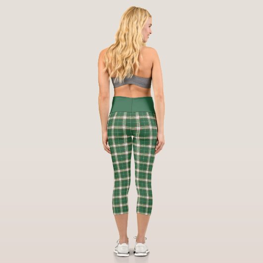 Leggings Capri Noël Plaid 5 (Verso)