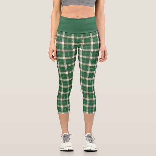 Leggings Capri Noël Plaid 5 (Recto)