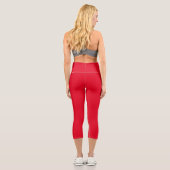 Leggings Capri Noël rouge (Verso)