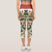 Leggings Capri Noël victorien/classique/Vintage (Verso)