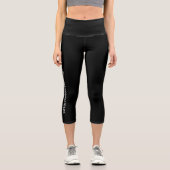 Leggings Capri Nom d'ID de canal YouTube, Annonce (Recto)
