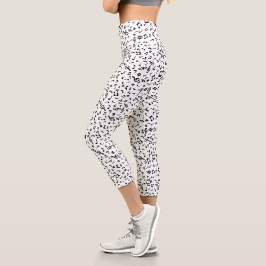 Leggings Capri Notes de musique (Gauche)