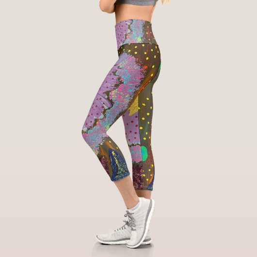 Leggings Capri Notoriouso Alchimique (Gauche)