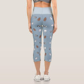 Leggings Capri Nous Ours nu - Ours en verre soleil Motif (Verso)