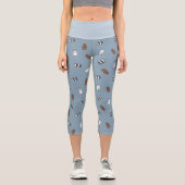Leggings Capri Nous Ours nu - Ours en verre soleil Motif (Recto)