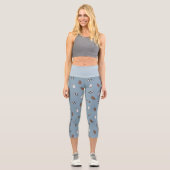 Leggings Capri Nous Ours nu - Ours en verre soleil Motif (Recto)