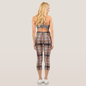 Leggings Capri Nous sommes tous des papillons de nuit volant auto (Verso)