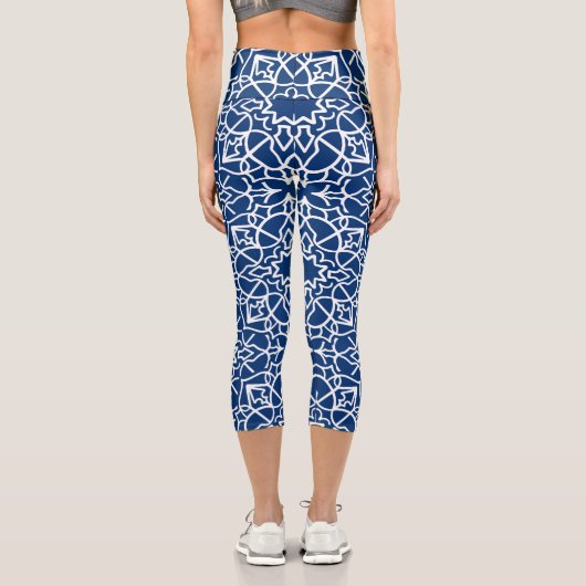 Leggings Capri Nouveau Mandala 3 (Verso)