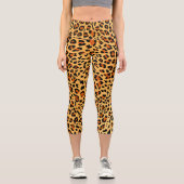 Leggings Capri Nouvelle texture de léopard 3 (Recto)