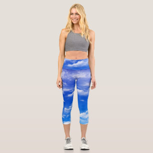 Leggings Capri Nuages