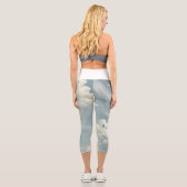 Leggings Capri Nuages éthérés (Verso)
