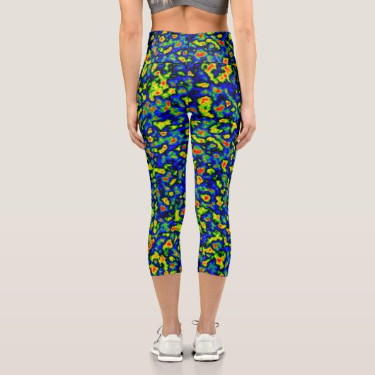Leggings Capri Nuages radar (Verso)