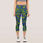 Leggings Capri Nuages radar (Recto)
