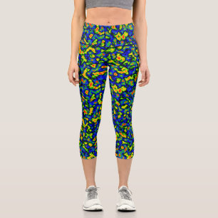 Leggings Capri Nuages radar