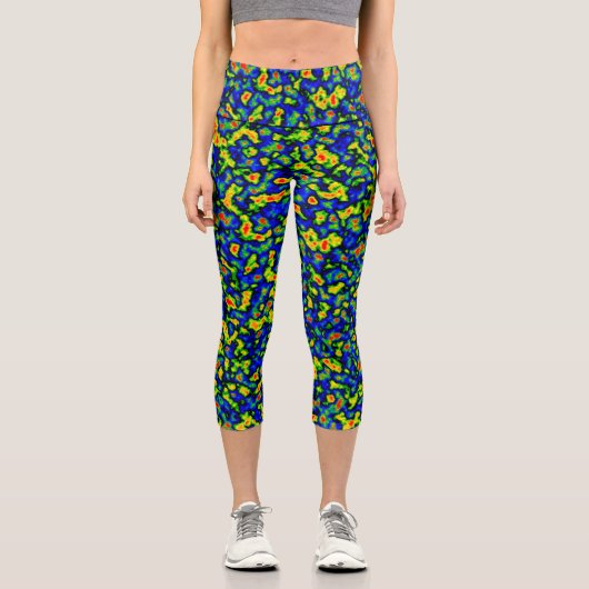 Leggings Capri Nuages radar (Recto)