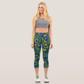 Leggings Capri Nuages radar (Recto)