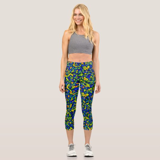 Leggings Capri Nuages radar (Recto)