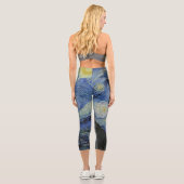 Leggings Capri Nuit étoilée Capri Yoga Pants (Verso)