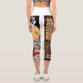 Leggings Capri Nuits dorées – Goa (Verso)