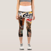 Leggings Capri Nuits dorées – Goa (Recto)