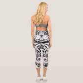 Leggings Capri NZKULTURE design maori unique (Verso)