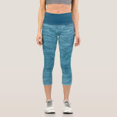Leggings Capri Océan (Recto)
