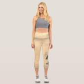 Leggings Capri OEuvre d'art en voie de disparition Aigle philippi (Recto)