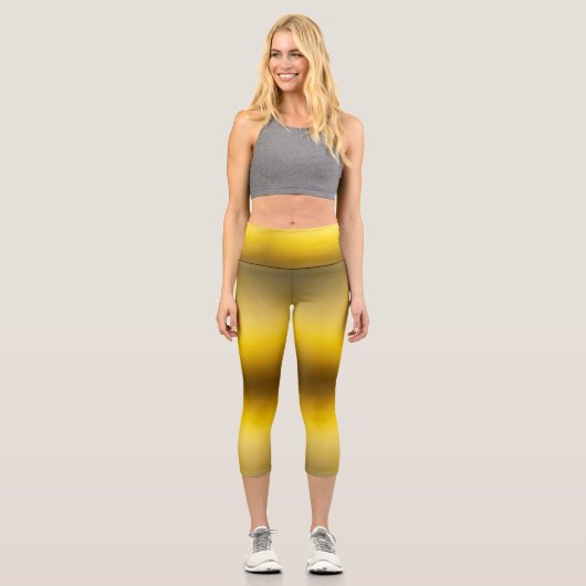 Leggings Capri Ombre dorée (Recto)