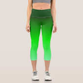 Leggings Capri Ombre verte (Recto)
