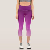 Leggings Capri Ombre violet (Recto)
