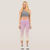 Leggings Capri Ombre violet Fille Lumière moderne (Recto)