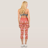 Leggings Capri Oompa Loompa Motif dansant (Verso)