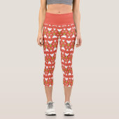 Leggings Capri Oompa Loompa Motif dansant (Recto)