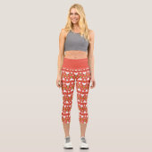 Leggings Capri Oompa Loompa Motif dansant (Recto)